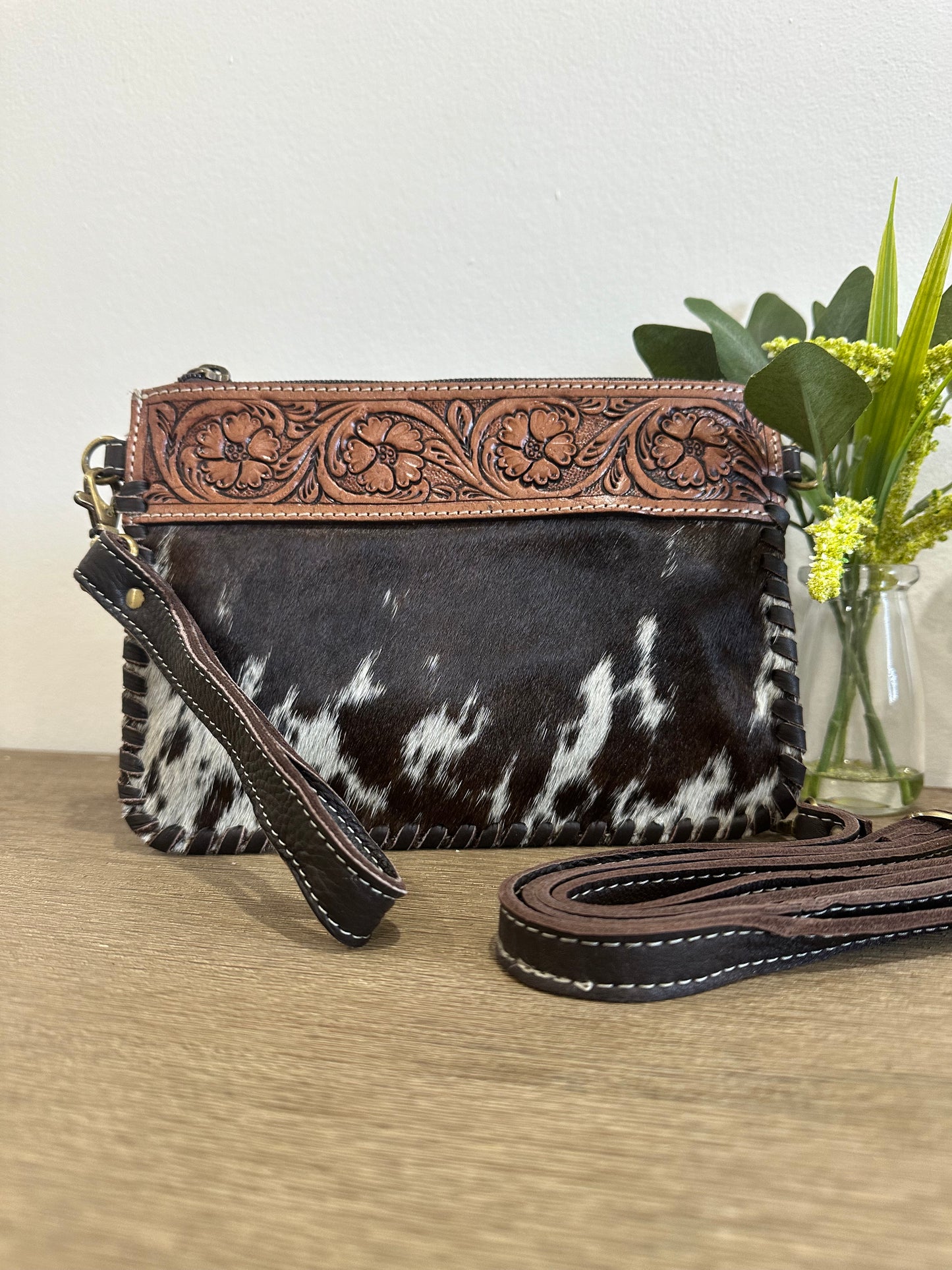 VERONICA - Cowhide Handbag / Clutch #7