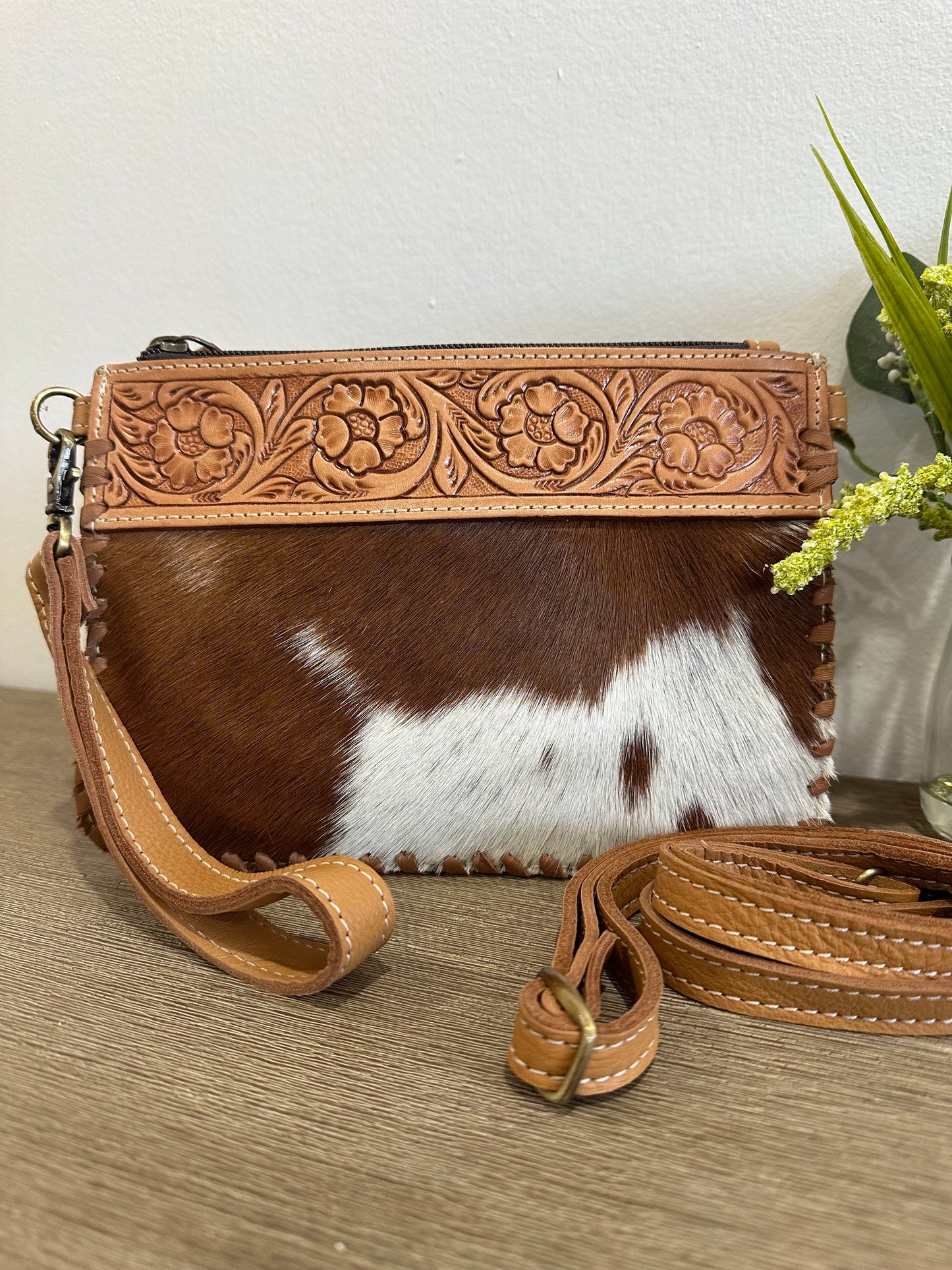 VERONICA - Cowhide Handbag / Clutch #8