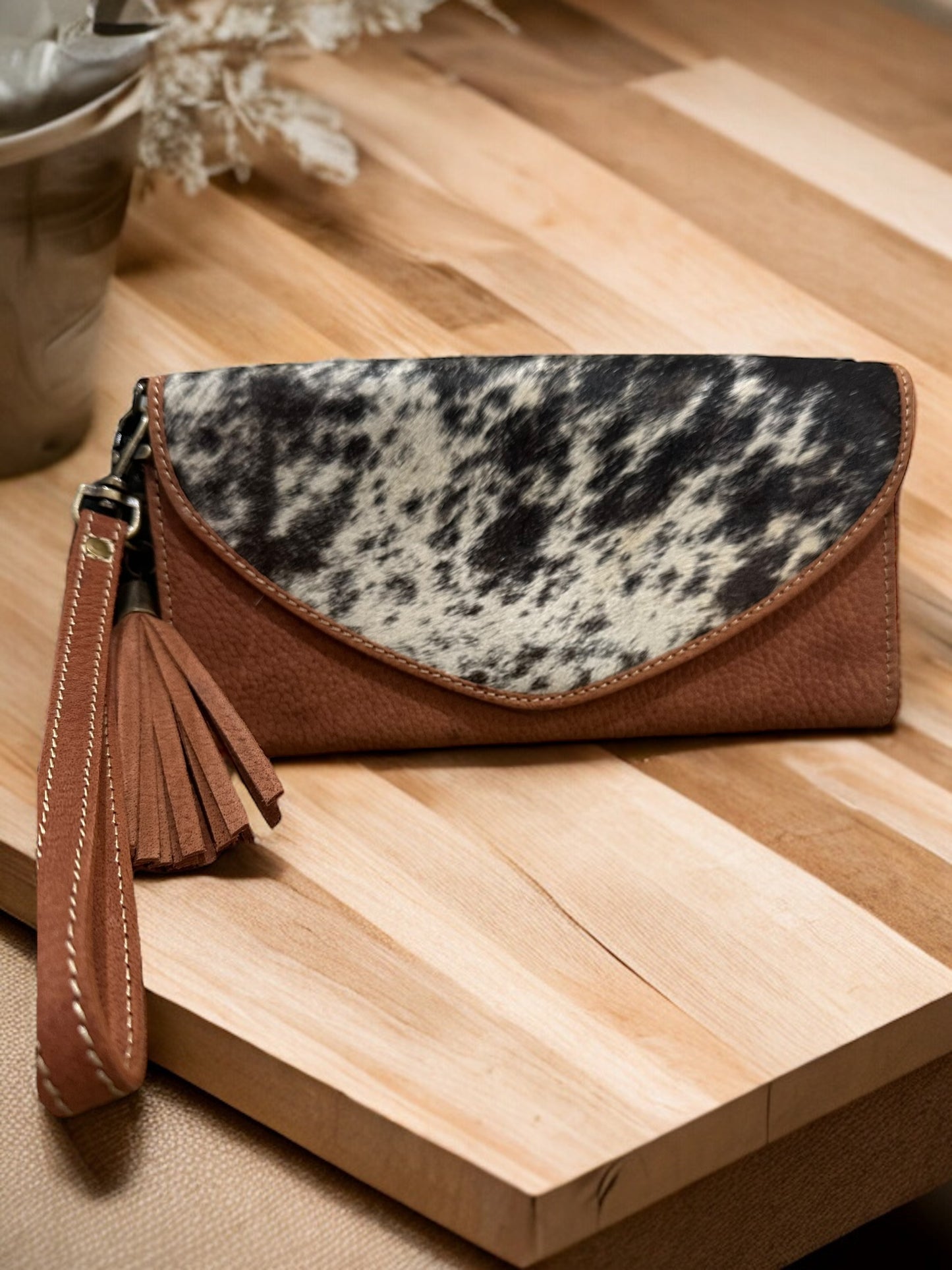 NORA - Cowhide Leather Wallet #2