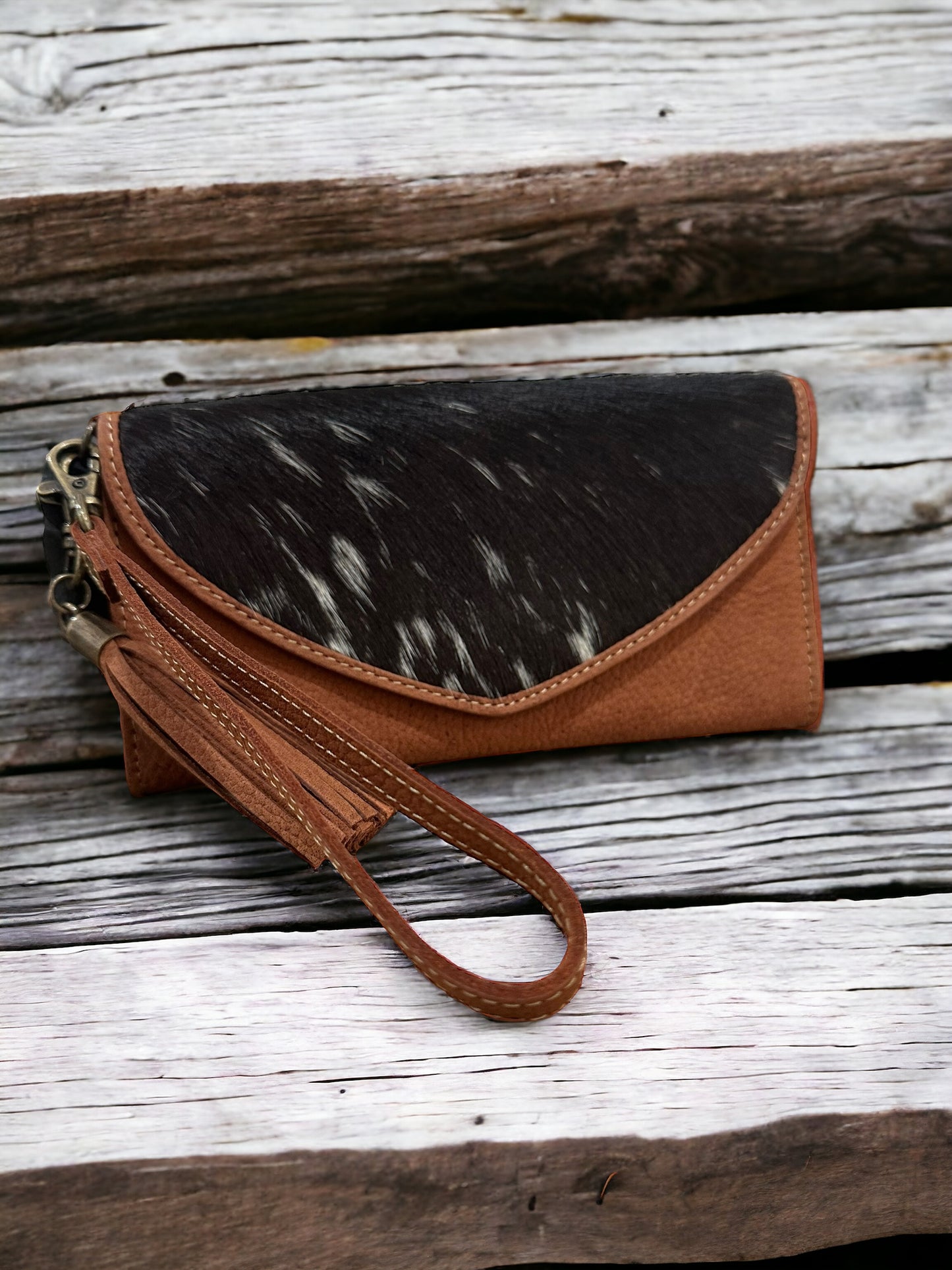 NORA - Cowhide Leather Wallet #3