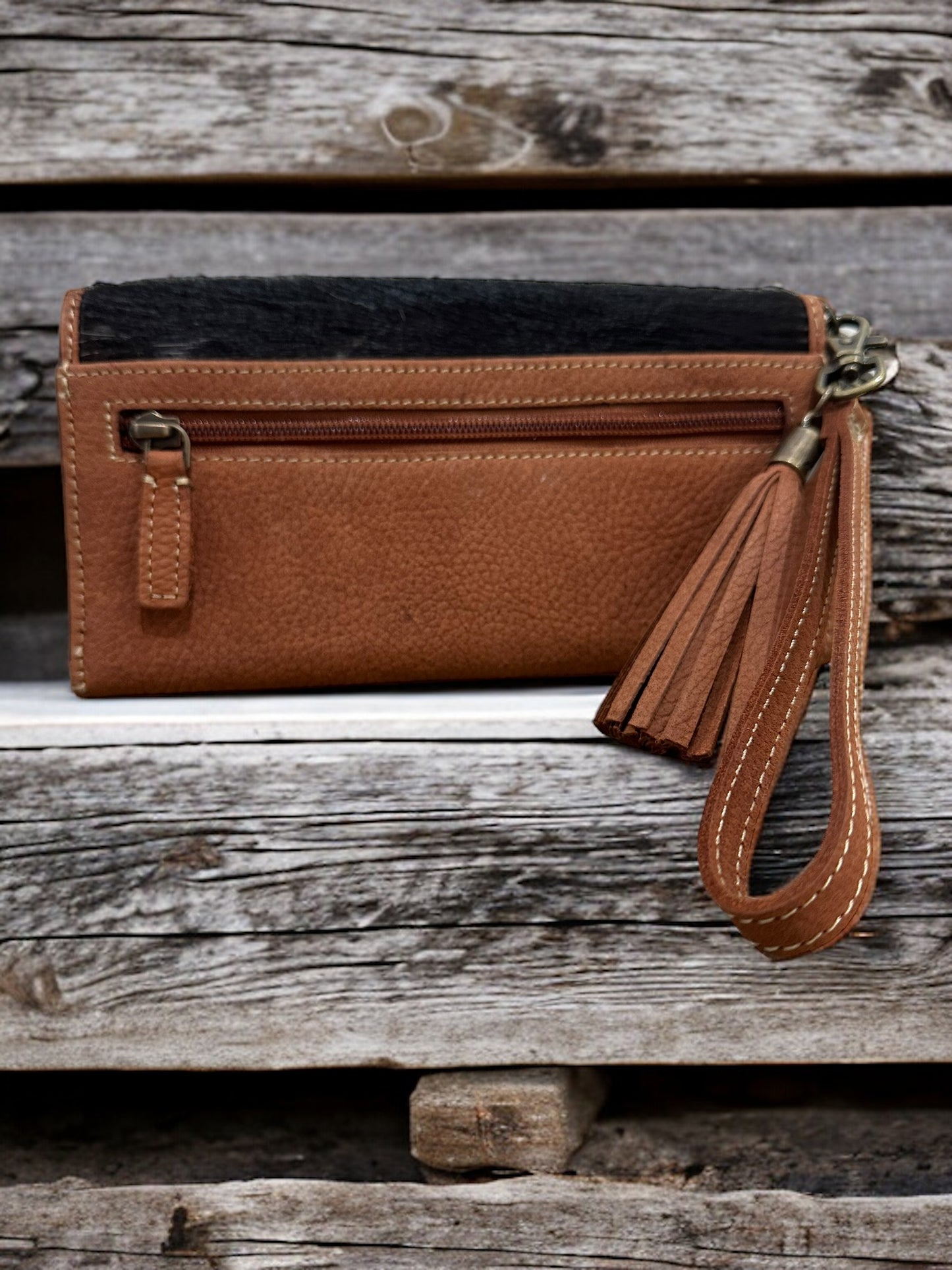 NORA - Cowhide Leather Wallet #3