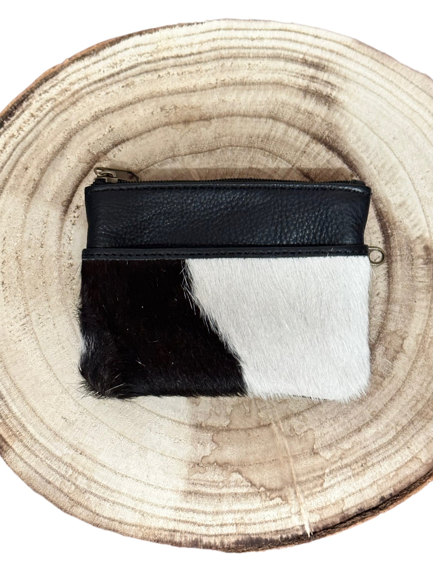 PARKER - Cowhide Coin/Card Clutch #201