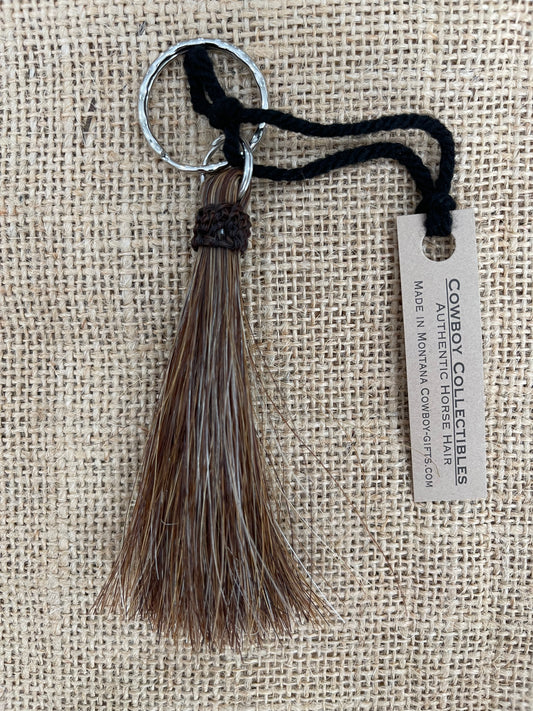 Cowboy Collectibles Horse Hair Keyring #33