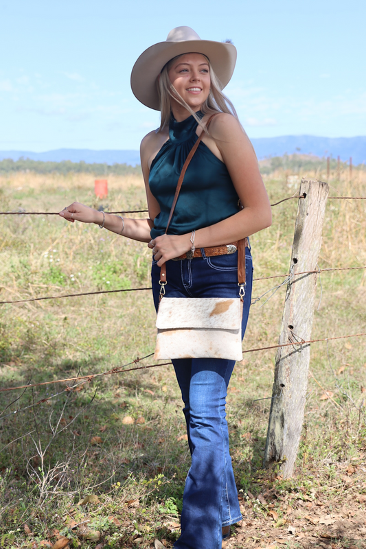 DIVA - Cowhide Crossbody Bag #8