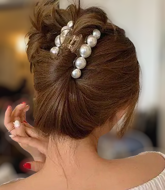 Pearl Hair Clip/Claw