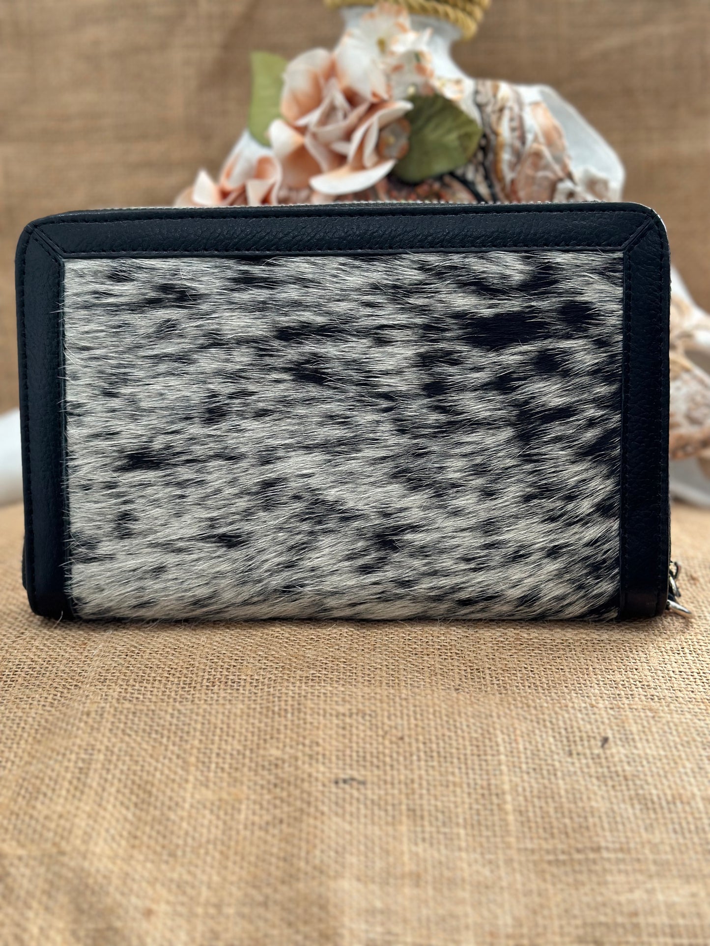 CHELSEA- Cowhide Leather (Black) Wallet # 5