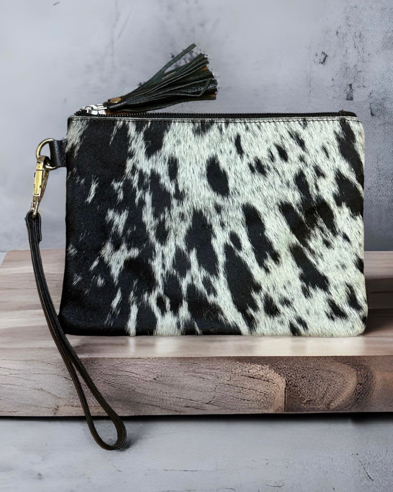 RUBY - Cowhide Clutch #1