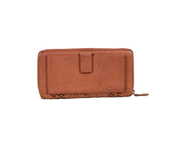 BETH - Leather Weaved Wallet #1