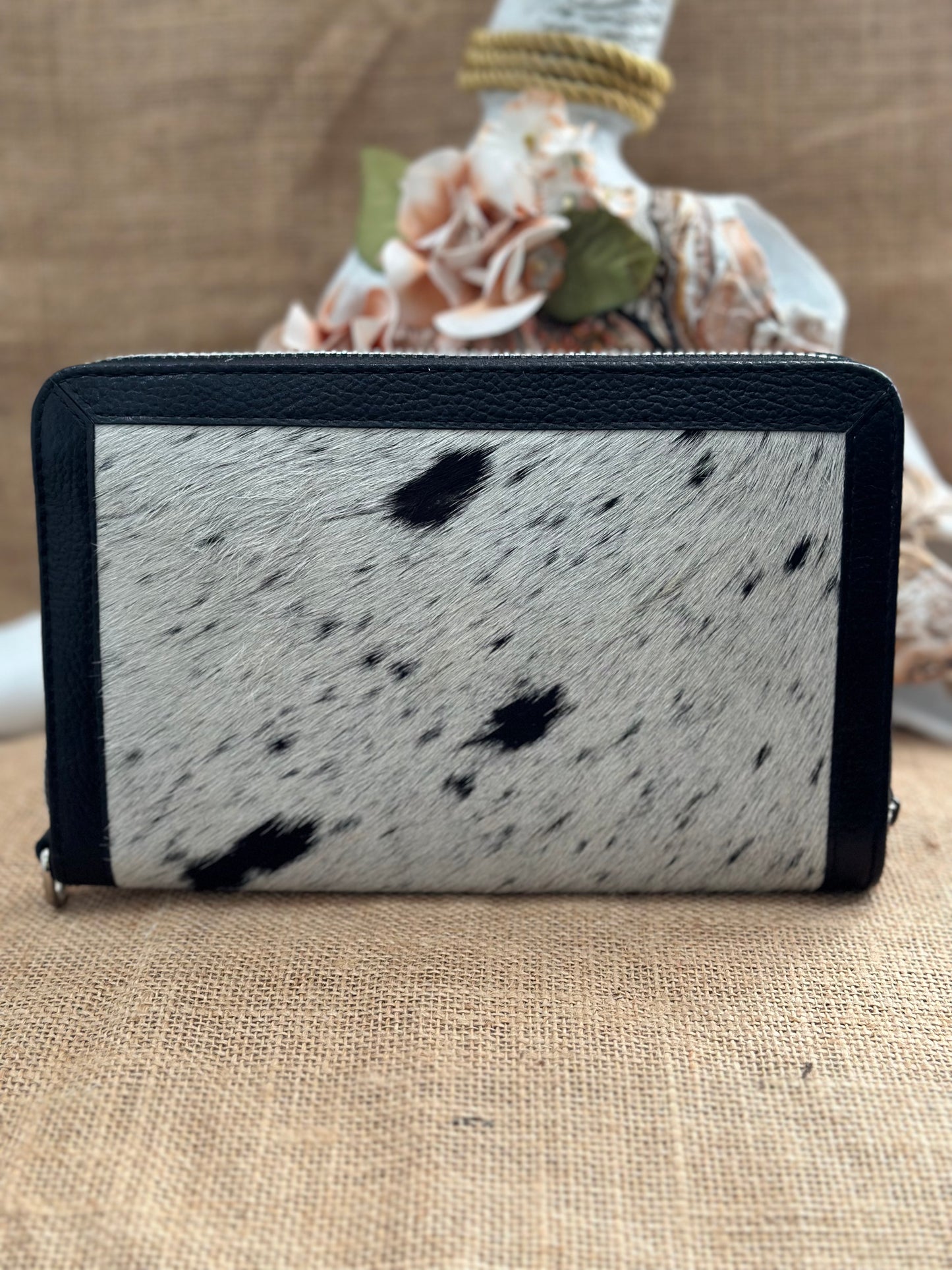 CHELSEA - Cowhide Leather (Black) Wallet # 6