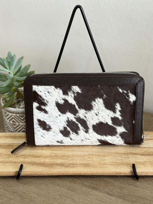 CHELSEA - Cowhide Leather (Chocolate Brown) Wallet # 3