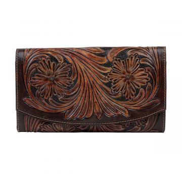 MARLI - Tooled Leather Wallet